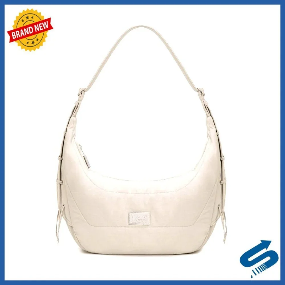 Large Quilted Puffer Hobo Crossbody Shoulder Bag Lightweight Adjustable Strap